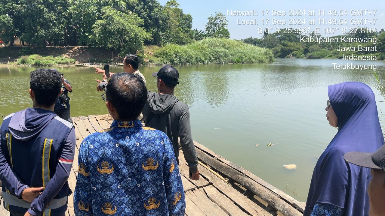 Muncul Fenomena Semburan Air Hitam di Sungai Citarum: DLH Karawang Bersurat ke BMKG