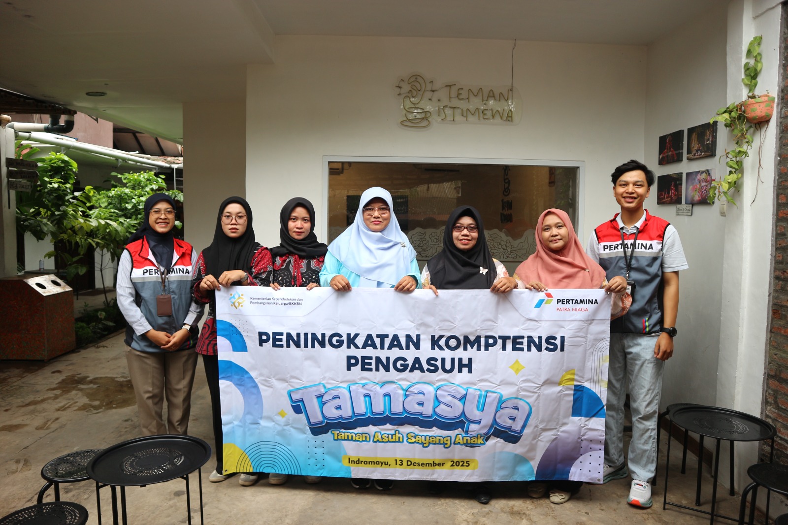 Pertamina Patra Niaga Regional JBB Dukung Sertifikasi Pengasuh TAMASYA di Indramayu