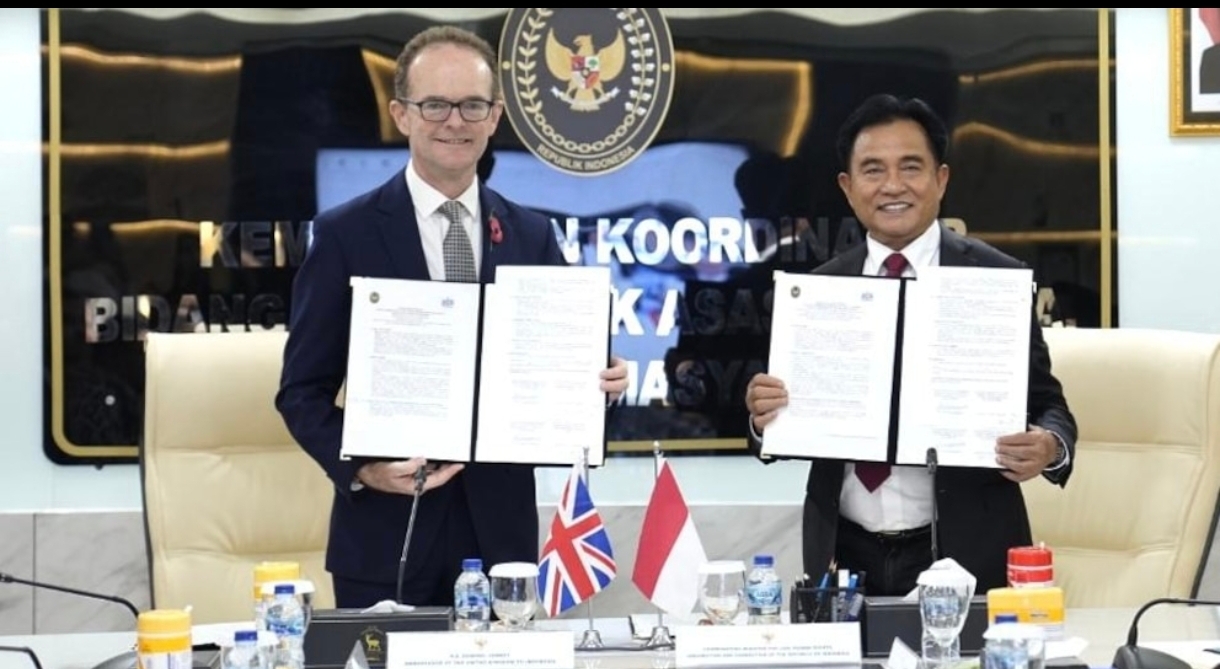 Indonesia dan Inggris Sepakati Pemulangan Tahanan Asing di Kasus Narkoba