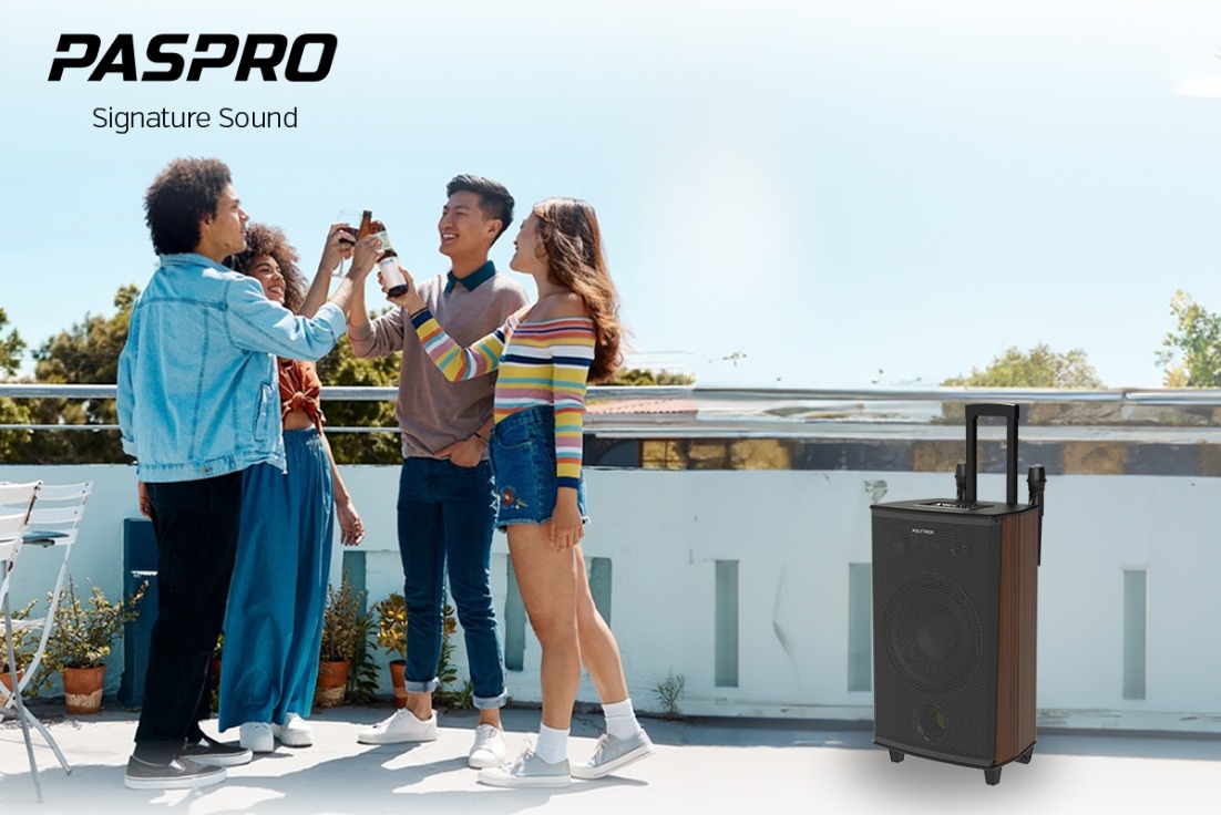 Terobosan Baru! Speaker PASPRO F6 Series Dukung Fitur TWS dengan Kualitas Suara Stereo