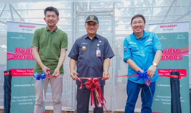 Pjs Bupati Karawang Hadiri dan Resmikan Peluncuran Program Hydro Heroes dari SHARP