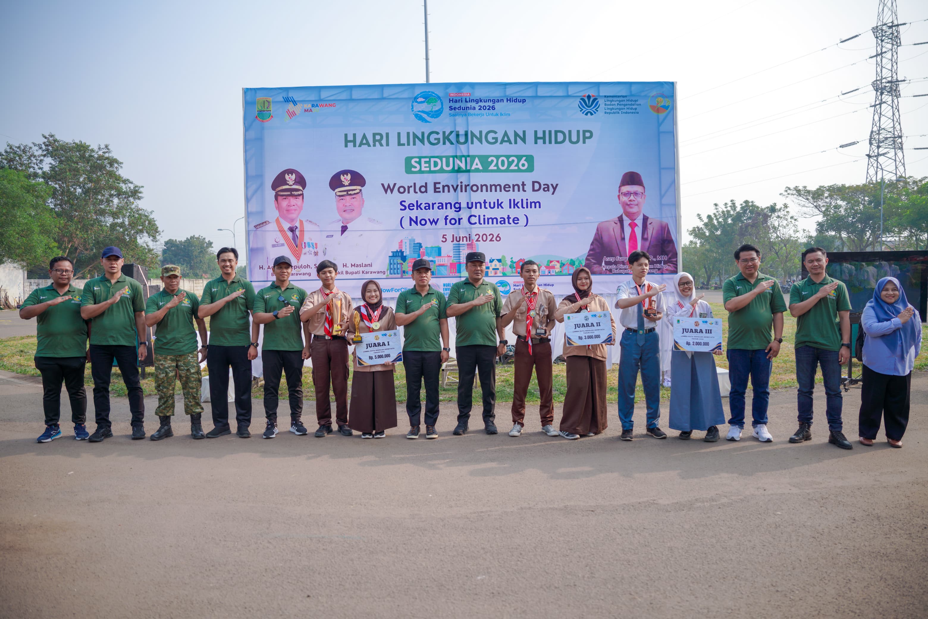 Pemkab Karawang Tanam Ribuan Pohon Peringati Hari Lingkungan Hidup Sedunia 2026