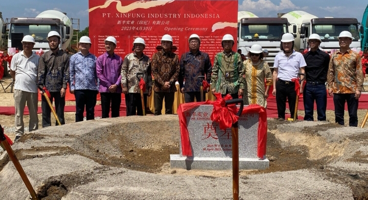 PT Xinfung Industry Indonesia Gelar Upacara Peletakan Batu Pertama di Subang Smartpolitan