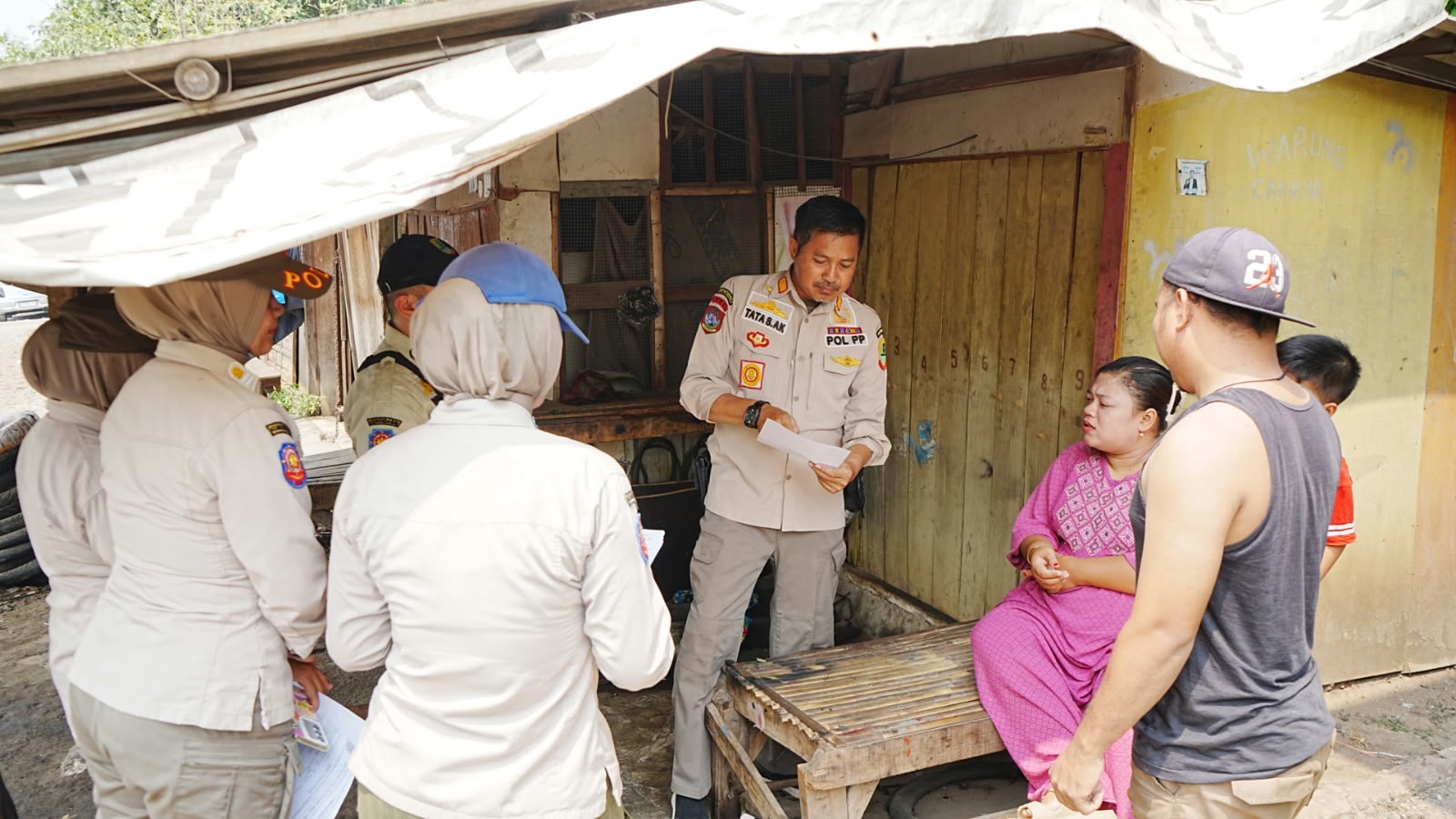 48 Bangunan Terdampak Proyek Pelebaran Jalan Tamelang–Curug, Satpol PP Karawang Dorong Pembongkaran Mandiri