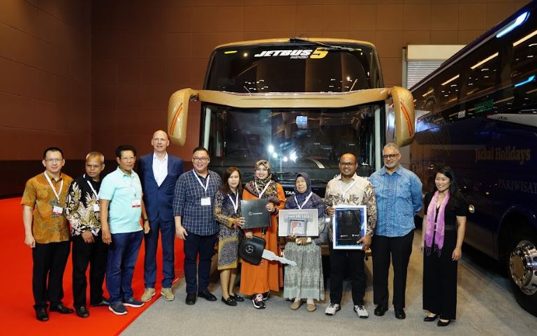 Berikan Jaminan Keamanan Lebih, PO TAM Tambah 10 Unit Bus Mercedes-Benz OH 1626L Euro 4