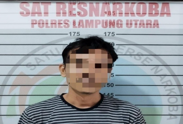 Kembali Berulah, Residivis Pengedar Sabu Lampura Ditangkap