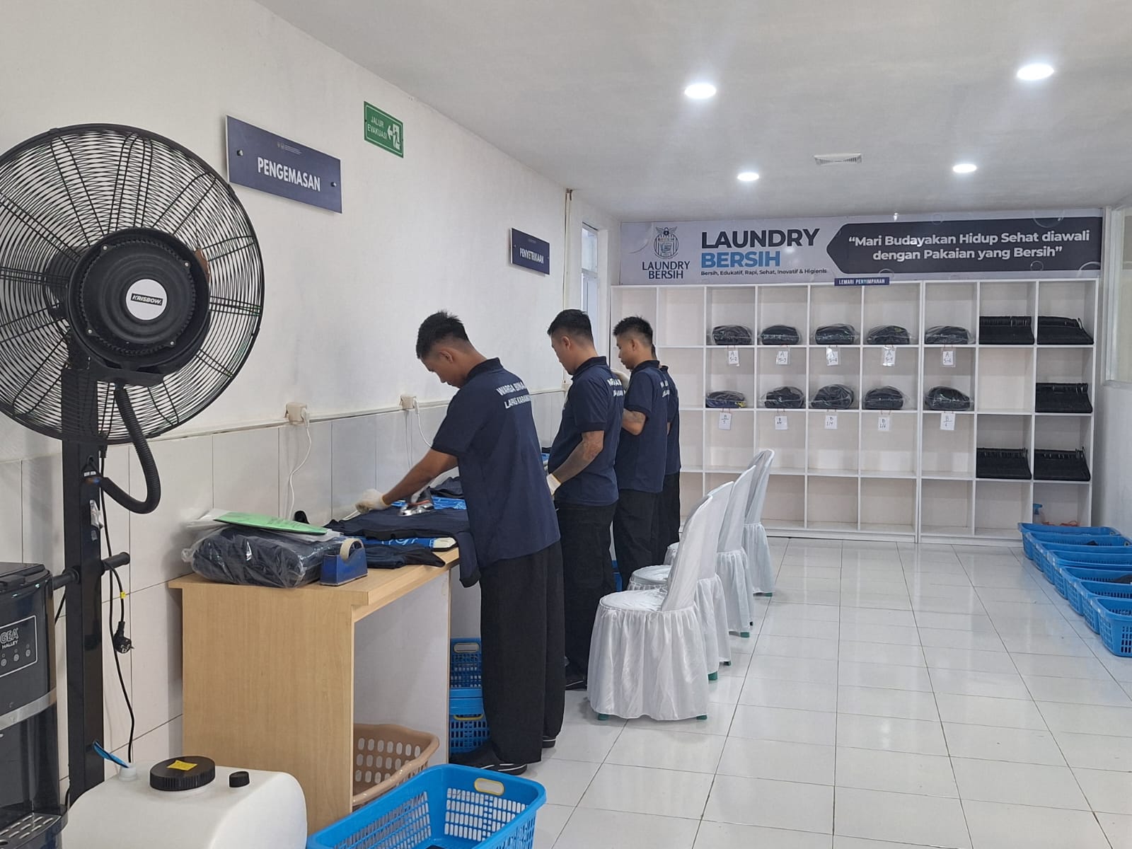 Lapas Karawang Luncurkan “Laundry Bersih”, Bupati Aep Apresiasi Langkah Nyata Cegah Penyakit di Dalam Lapas