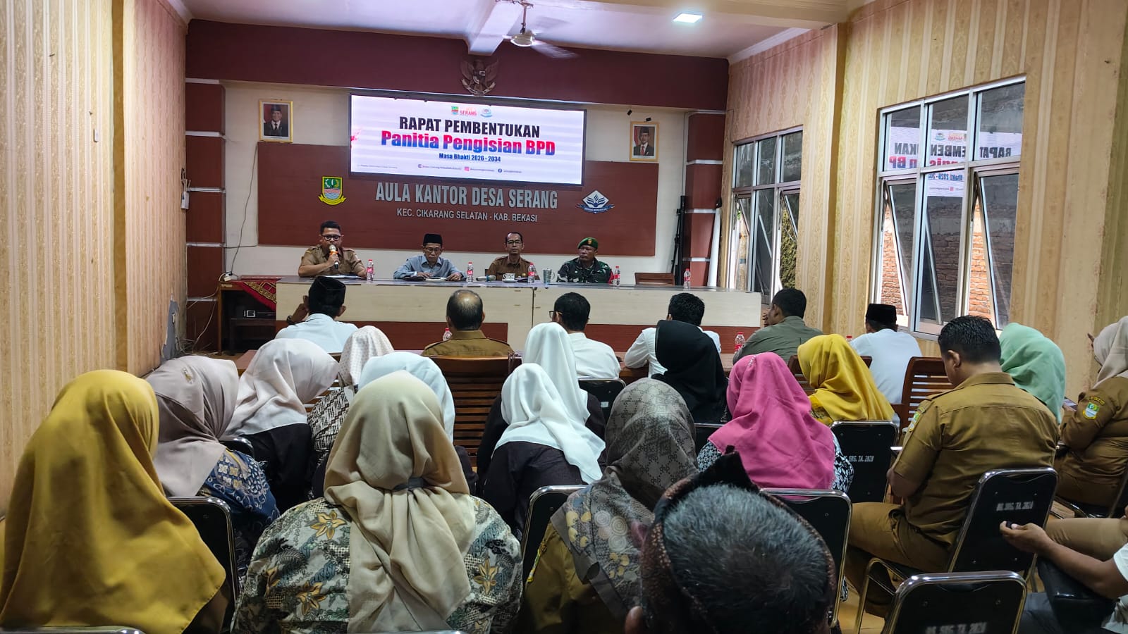 Pemdes Serang Tetapkan 7 Orang Panitia Pengisian BPD 