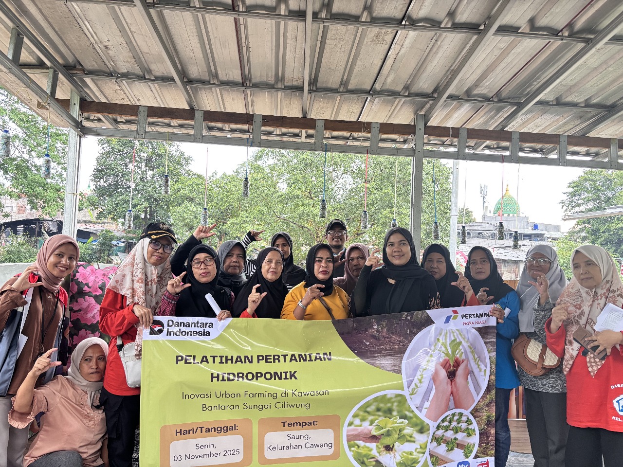Pertamina Patra Niaga RjBB Dorong Inovasi Pertanian Perkotaan  di Kelurahan Cawang
