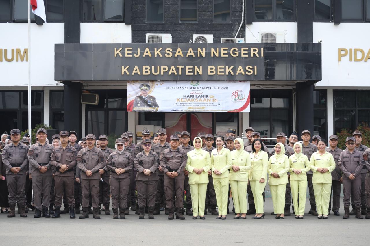 HUT Ke-81 Kejaksaan, Momentum Pulihkan Kepercayaan Publik di Kabupaten Bekasi 