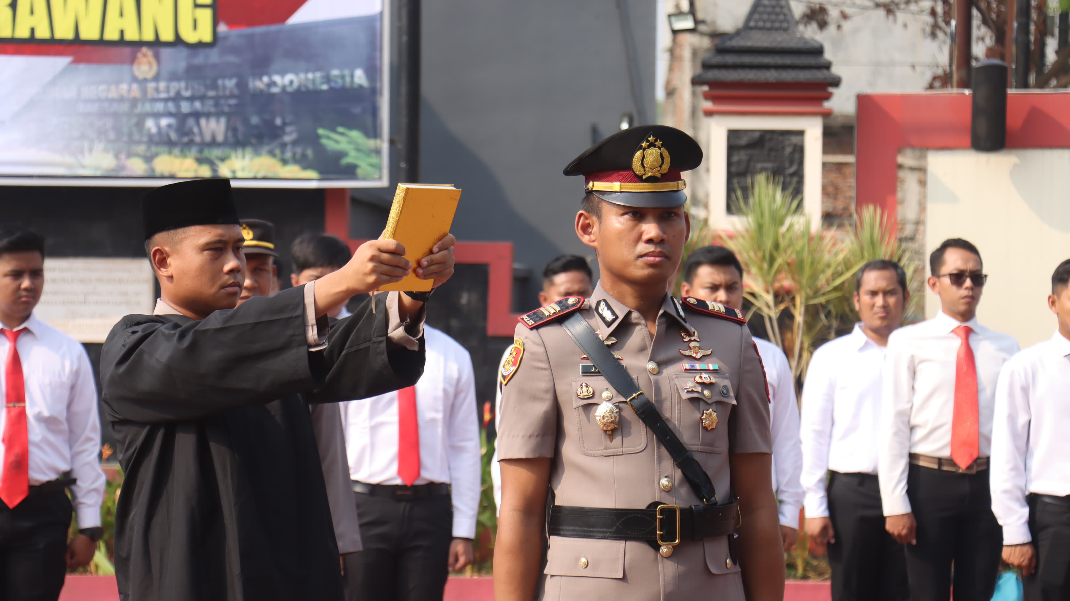 Lantik Kasat Reskrim, Kapolres Karawang Beri Arahan Begini