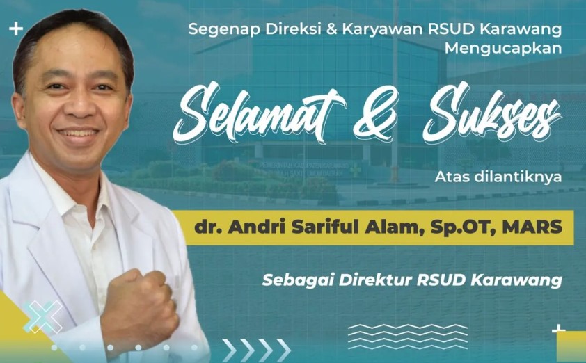 RSUD Karawang Ucapkan Selamat atas Pelantikan Direktur Baru