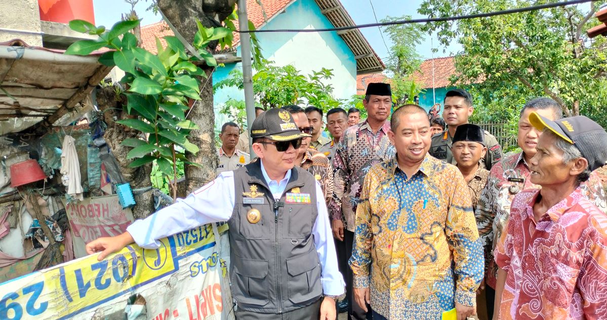 Kebut Proyek Pembangunan Strategis, Pj Bupati Tinjau Pembangunan SPALDS dan Rutilahu