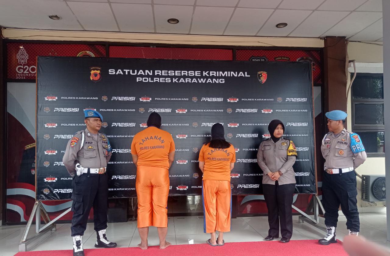 Terungkap Mayat Dipinggir Irigasi Karawang Ternyata Korban Pembunuhan Pasutri, Motif Cinta Segi Empat