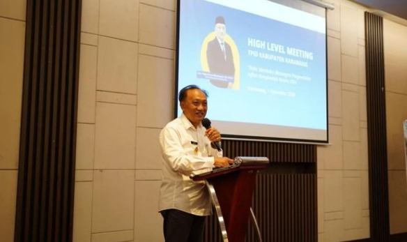 Antisipasi Inflasi Nataru 2024, Pemkab Karawang Gelar High Level Meeting