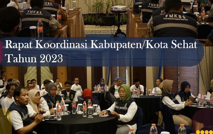 Bappeda Kabupaten Bekasi Gelar Rapat Koordinasi Kabupaten/Kota Sehat