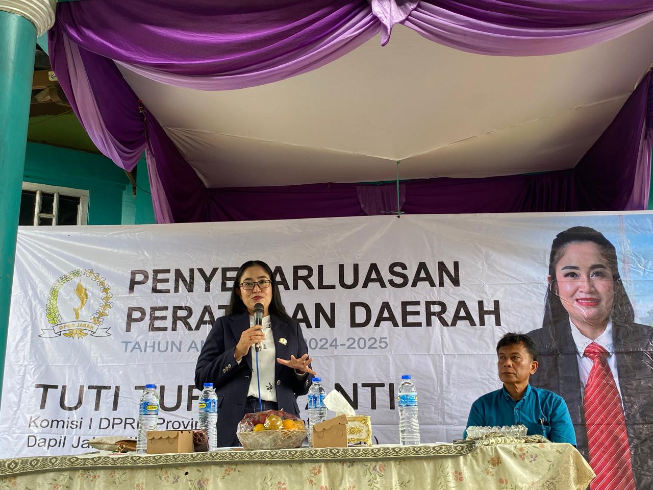 Tuti Turimayanti Gelar Sosialisasi Perda Pemberdayaan dan Perlindungan Perempuan di Desa Tanimulya