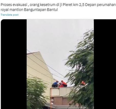 Begini Kronologi Warga Meninggal Tersengat Listrik di Perumahan Bantul yang Videonya Viral Dimedsos