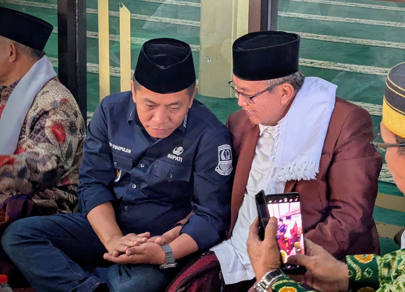 Jelang Penetapan Paslon, Haji Aep Didoakan Rois Syuriah PWNU Jabar