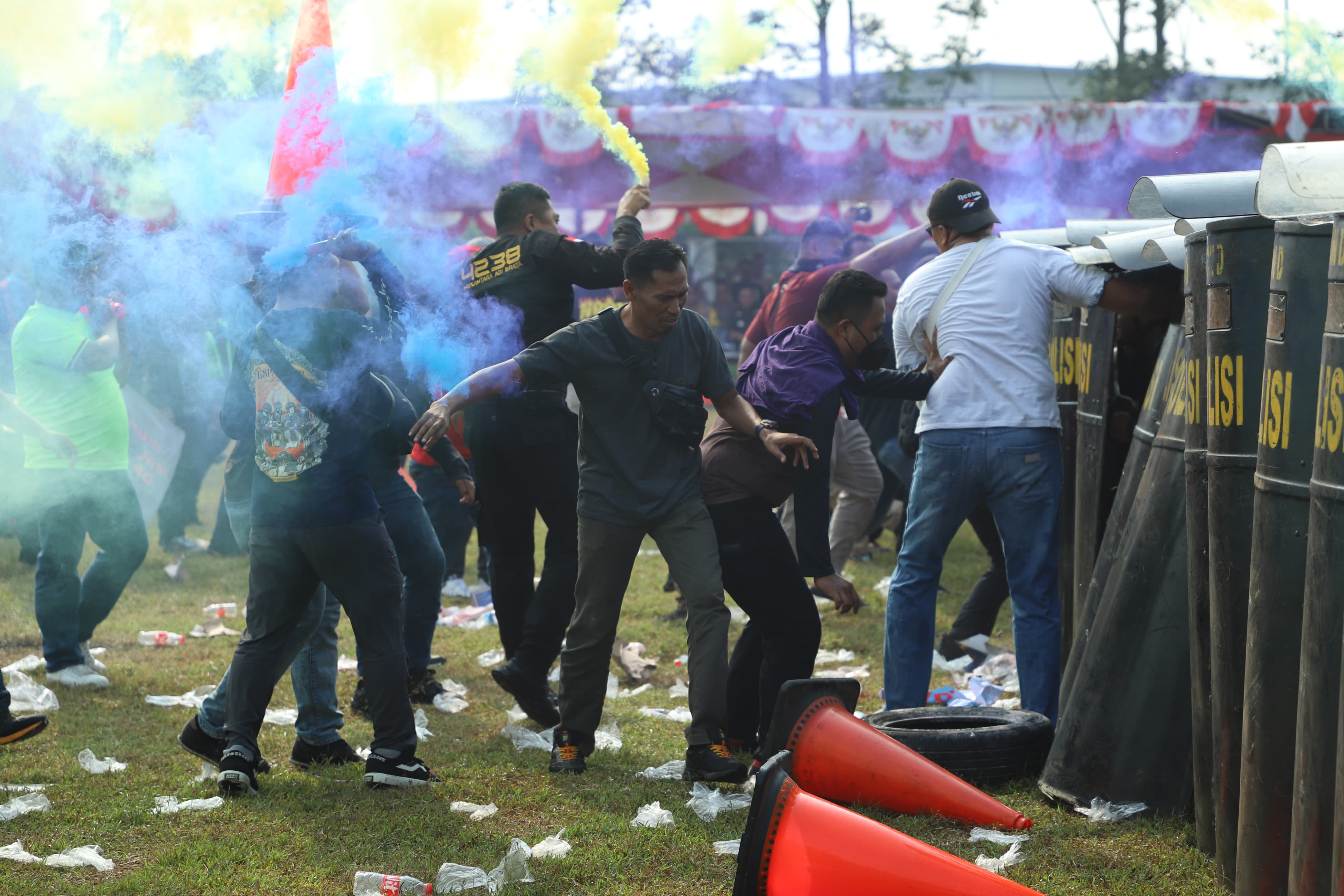 Simulasi Sispamkota, Polres Metro Bekasi Siap Amankan Pilkada Kabupaten Bekasi 2024