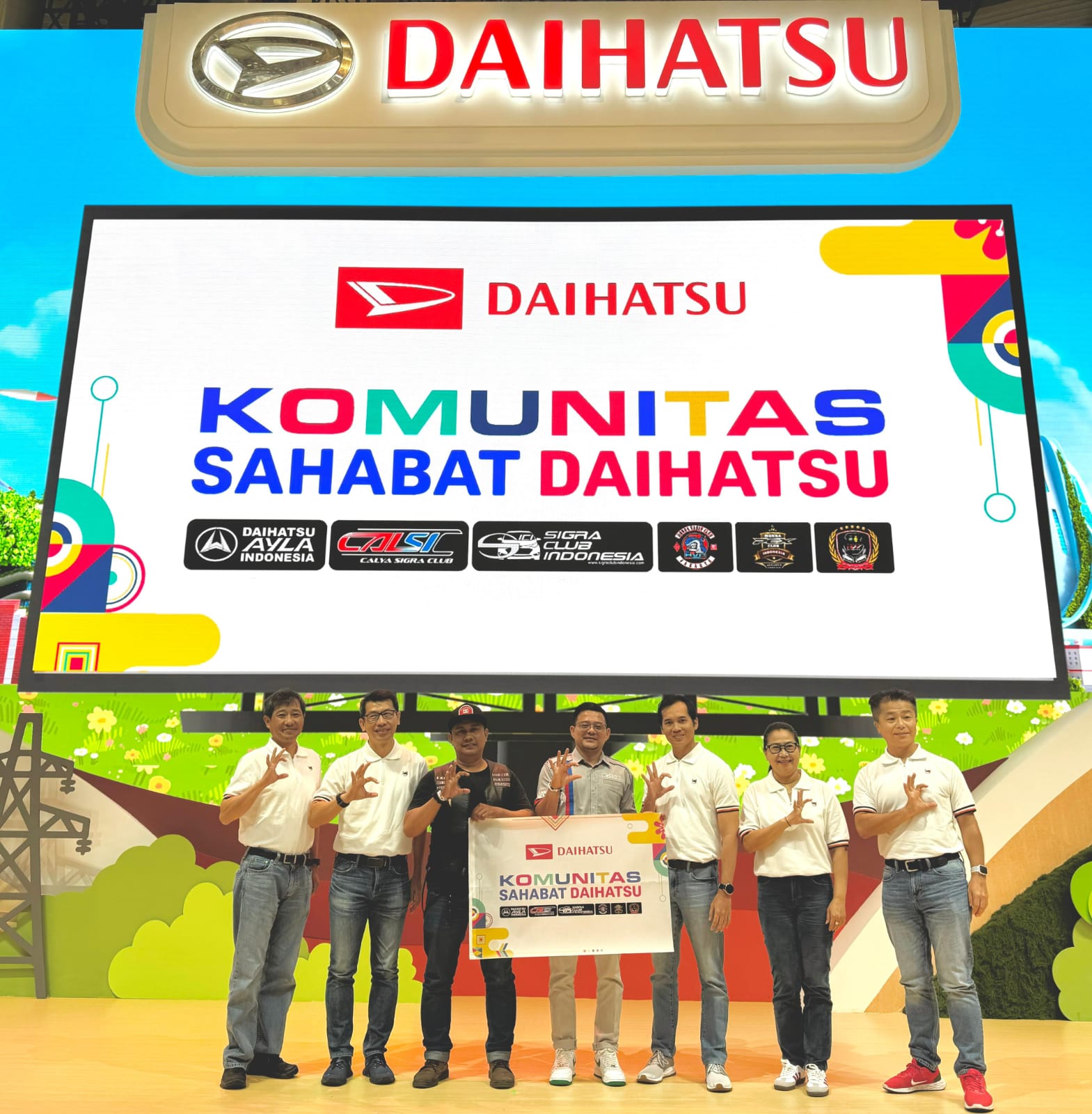 Daihatsu Ajak Sahabat Komunitas di GIIAS untuk Berkolaborasi