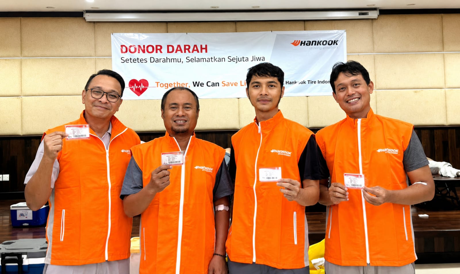 Hankook Perluas Program Donor Darah hingga Kota Bekasi, Presidennya Jung Jinkyun Ikutan Loh!