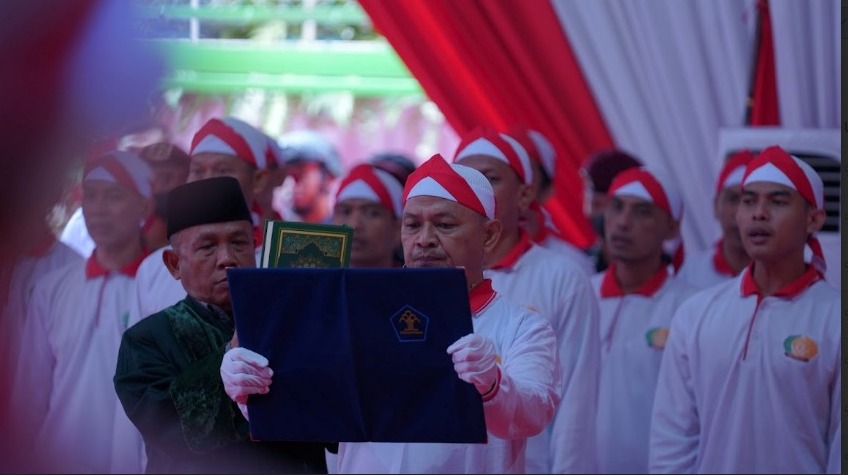 Tiga Narapidana Teroris di Lapas Karawang Ikrar Setia ke NKRI di Gunung Sindur Bogor