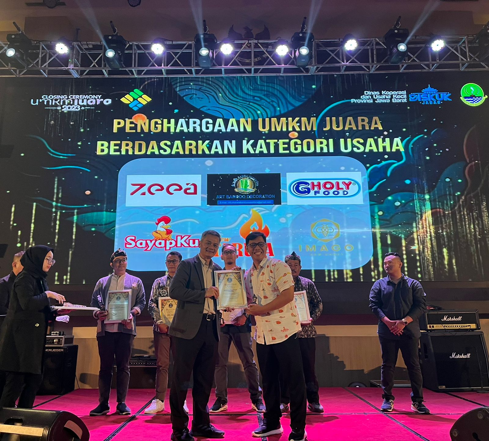 Karawang Borong Penghargaan UMKM Juara