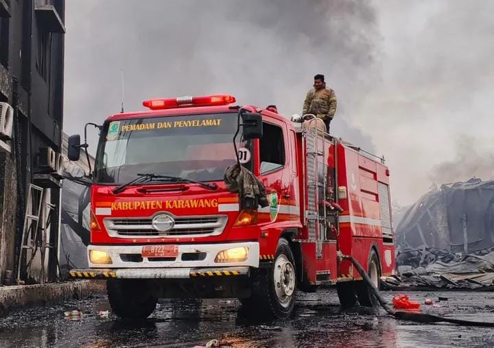 Damkar Karawang Imbau Warga Waspada Kebakaran Saat Jam Sahur Selama Bulan Ramadhan 