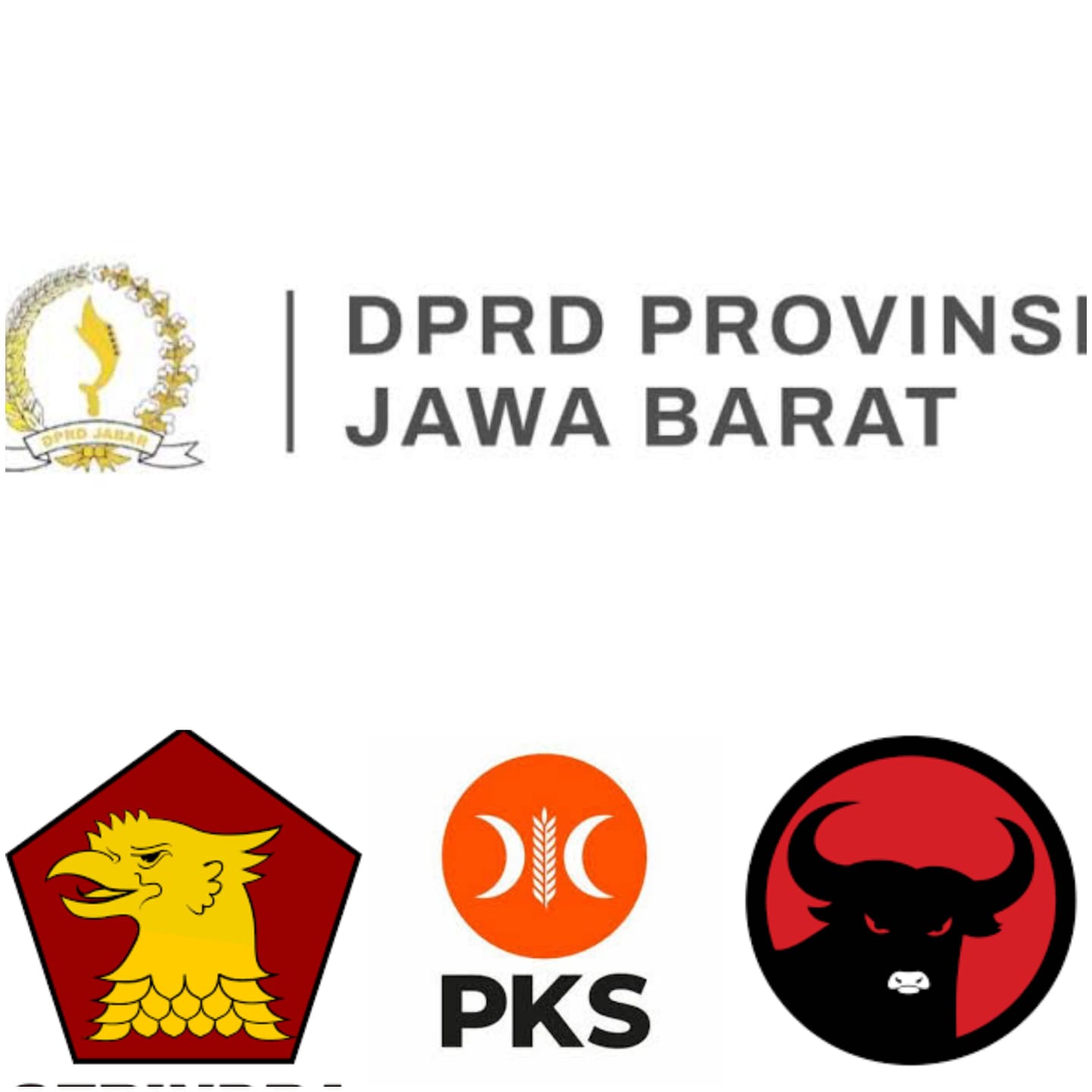 Real Count DPRD Jabar Dapil 1-15 : Gerindra Rajai 5 Dapil, PKS Pimpin 4 Dapil dan PDIP Kuasai 3 Dapil