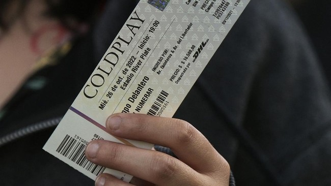 Tiket Konser Coldplay di Jakarta Resmi Sold Out