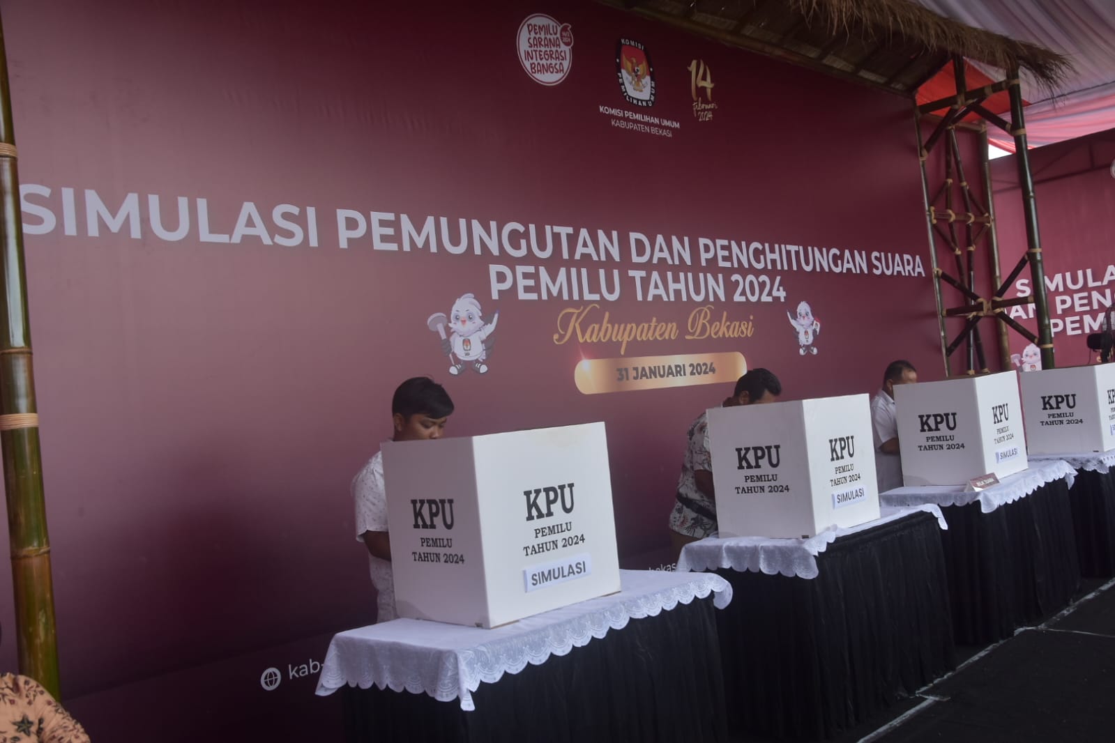 Dongkrak Minat Warga Nyoblos, Pemkab Bekasi Gelar Lomba TPS, Jika Desainnya Unik Akan Dapat Reward