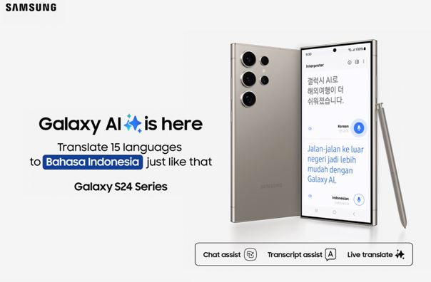 Akhirnya, Galaxy AI Bahasa Indonesia Sudah Hadir di Galaxy S24 Series