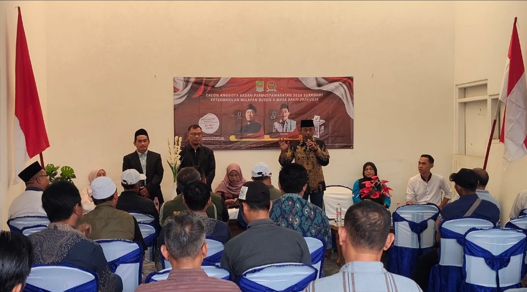 Dipilih Secara Aklamasi, Dusun 5 Sukadami Tetapkan 2 Calon BPD 