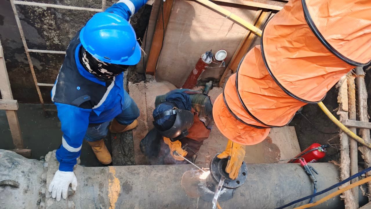 PGN Karawang Sukses Relokasi Pipa Gas Gorowong Lebih Cepat, Layanan ke 9.566 Pelanggan Tetap Aman