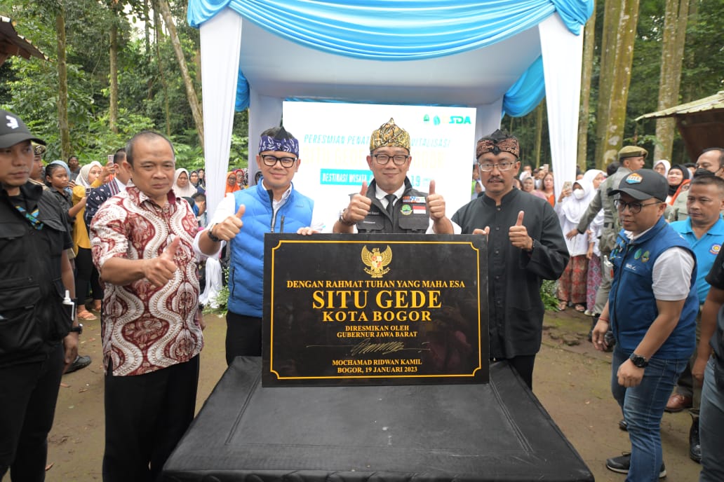 Wajah Baru Situ Gede Bogor, Tempat Asyik untuk Jogging Track 
