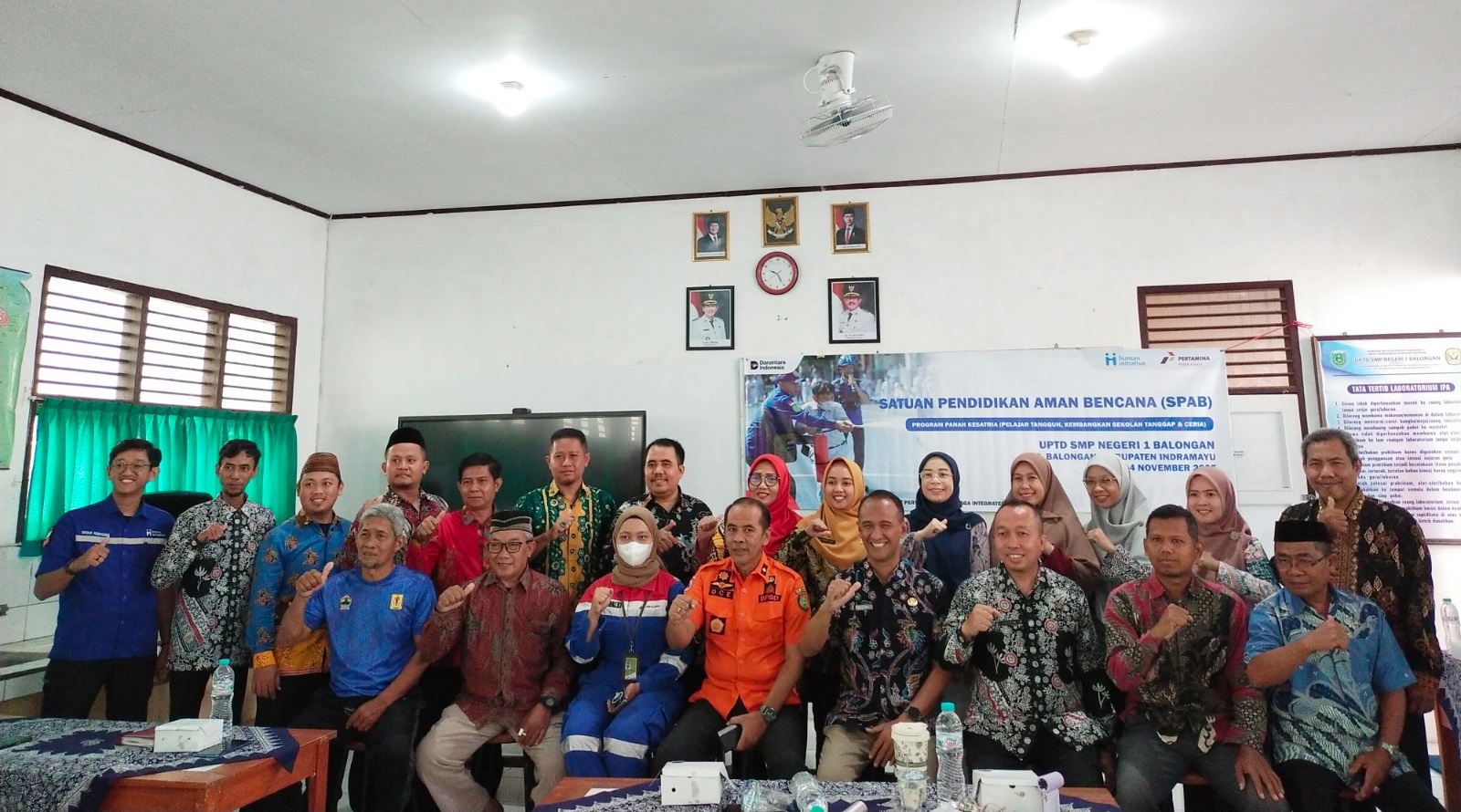 Melalaui Kegiatan SPAB, Pertamina dan BPBD Berkolaborasi Bangun Kesiapsiagaan Bencana di Sekolah