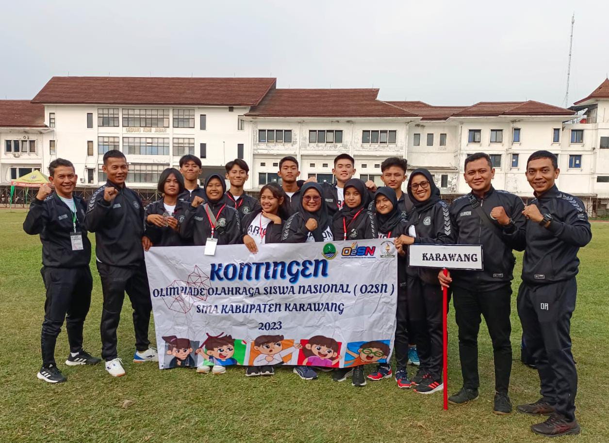 Bertanding dalam Lima Cabang Olahraga, Sepuluh Siswa SMA Wakili Karawang Berlaga di O2SN Provinsi Jawa Barat