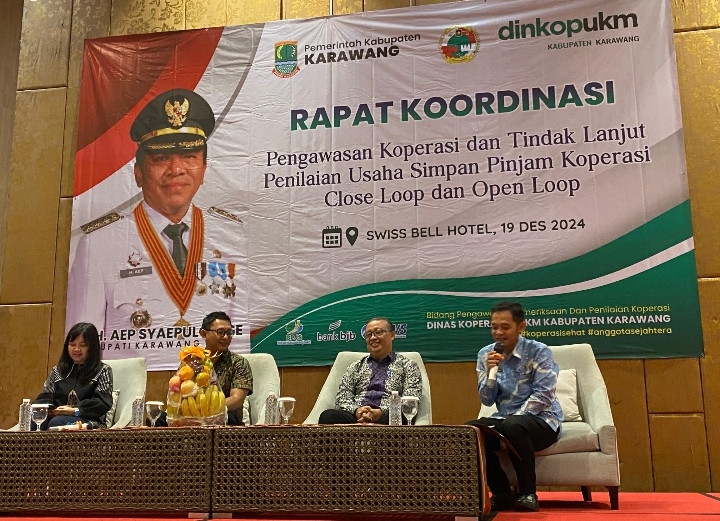 Gandeng Kemenkop, Dinkop UKM Karawang Sosialisasi UU P2SK, Koperasi Didorong Segera Self Declared Open