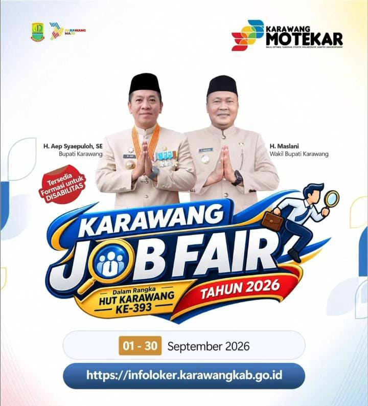 Job Fair Karawang 2026 Resmi Dibuka, Sediakan 2.000 Formasi bagi Warga Ber-KTP Karawang