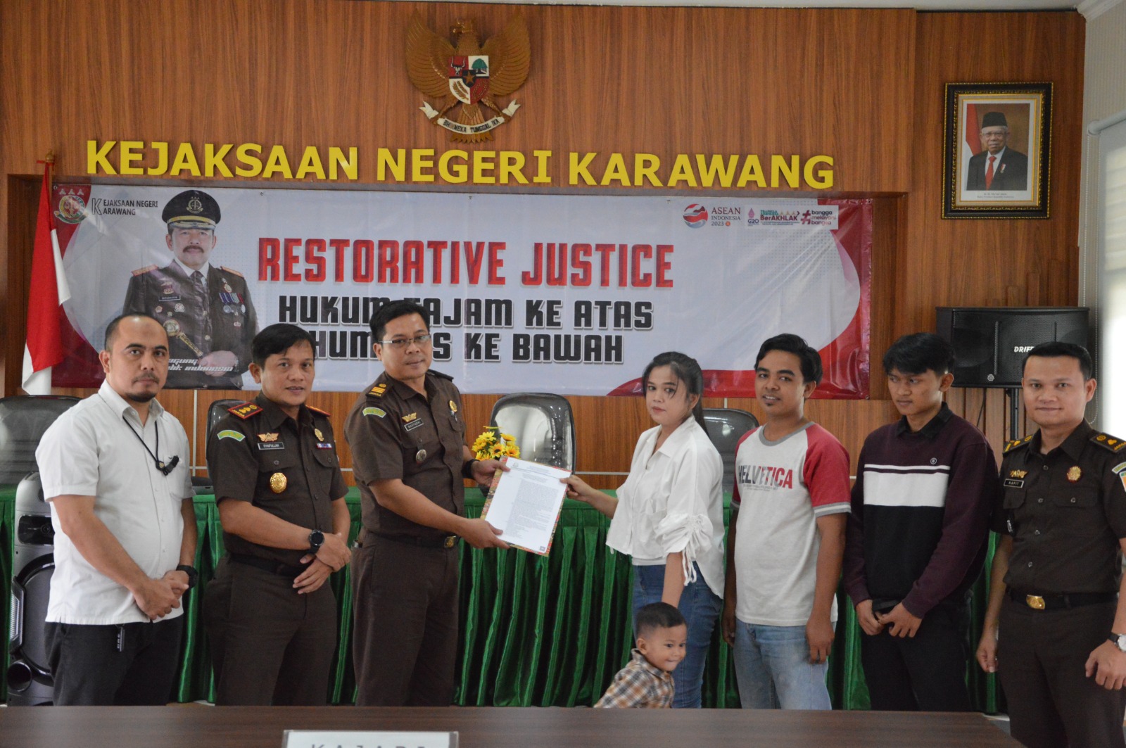 Jaksa di Kejari Karawang Tetap Kedepankan Restorative Justice 