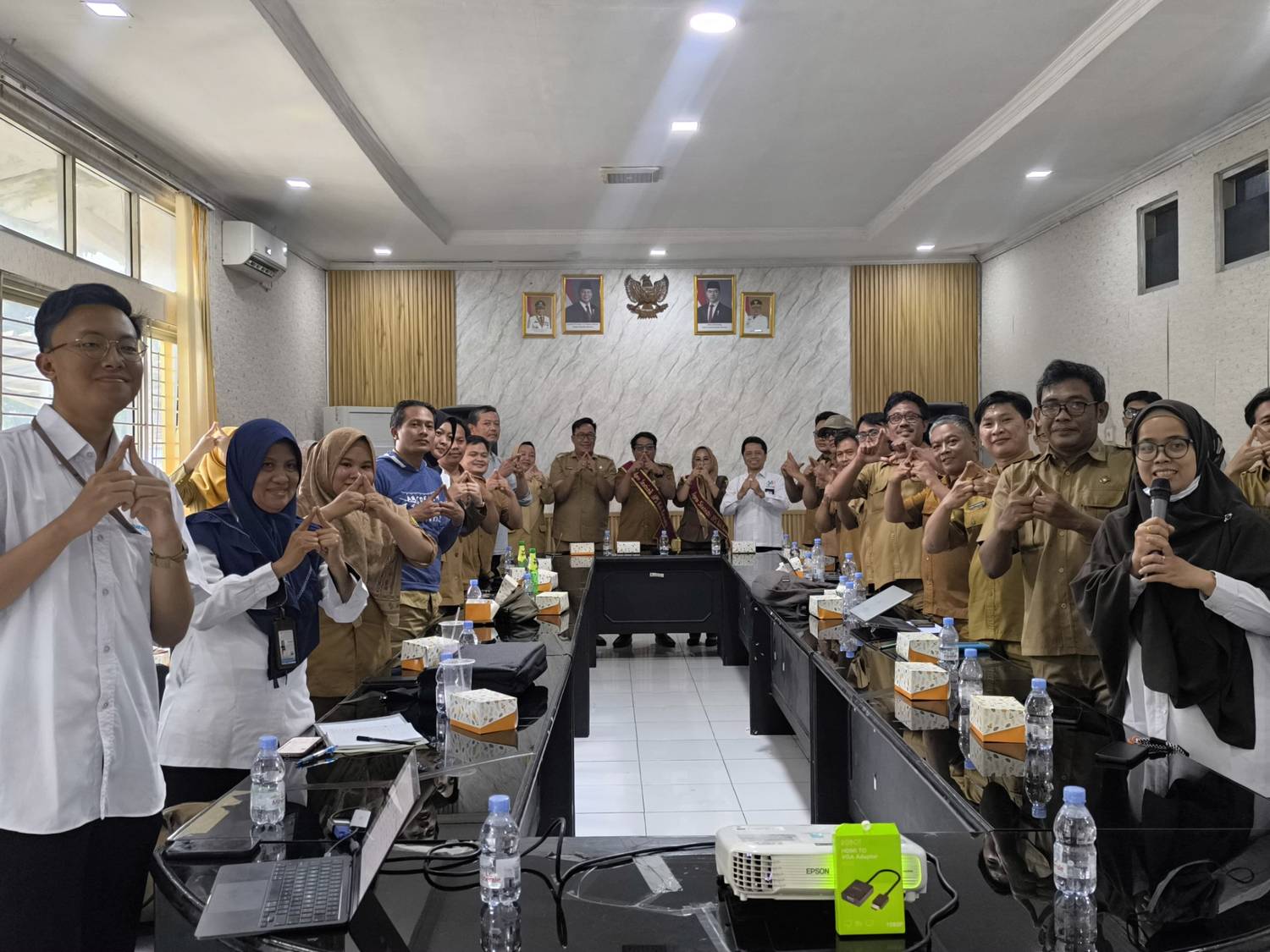 DPMD dan BPS Karawang Kolaborasi Tingkatkan Pengelolaan Data Statistik Lewat Program Desa Cantik
