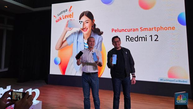 Xiomi Redmi 12 , HP Murah Serupa iPhone 14 Pro,  Batre Raksasa, Harga  2 Jutaan Doang 