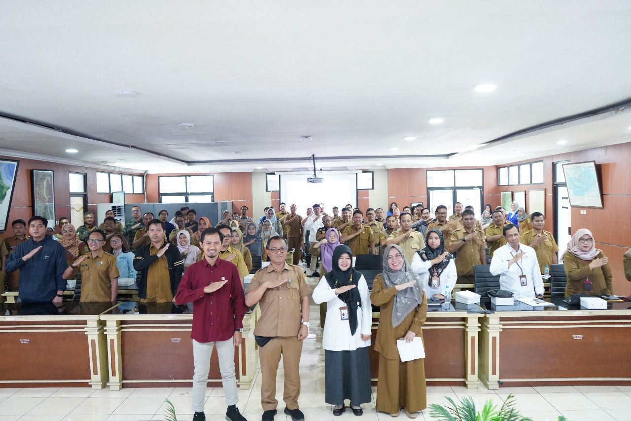 Pemkab Karawang Gelar Rakor Satu Data Indonesia dan Satu Peta Indonesia