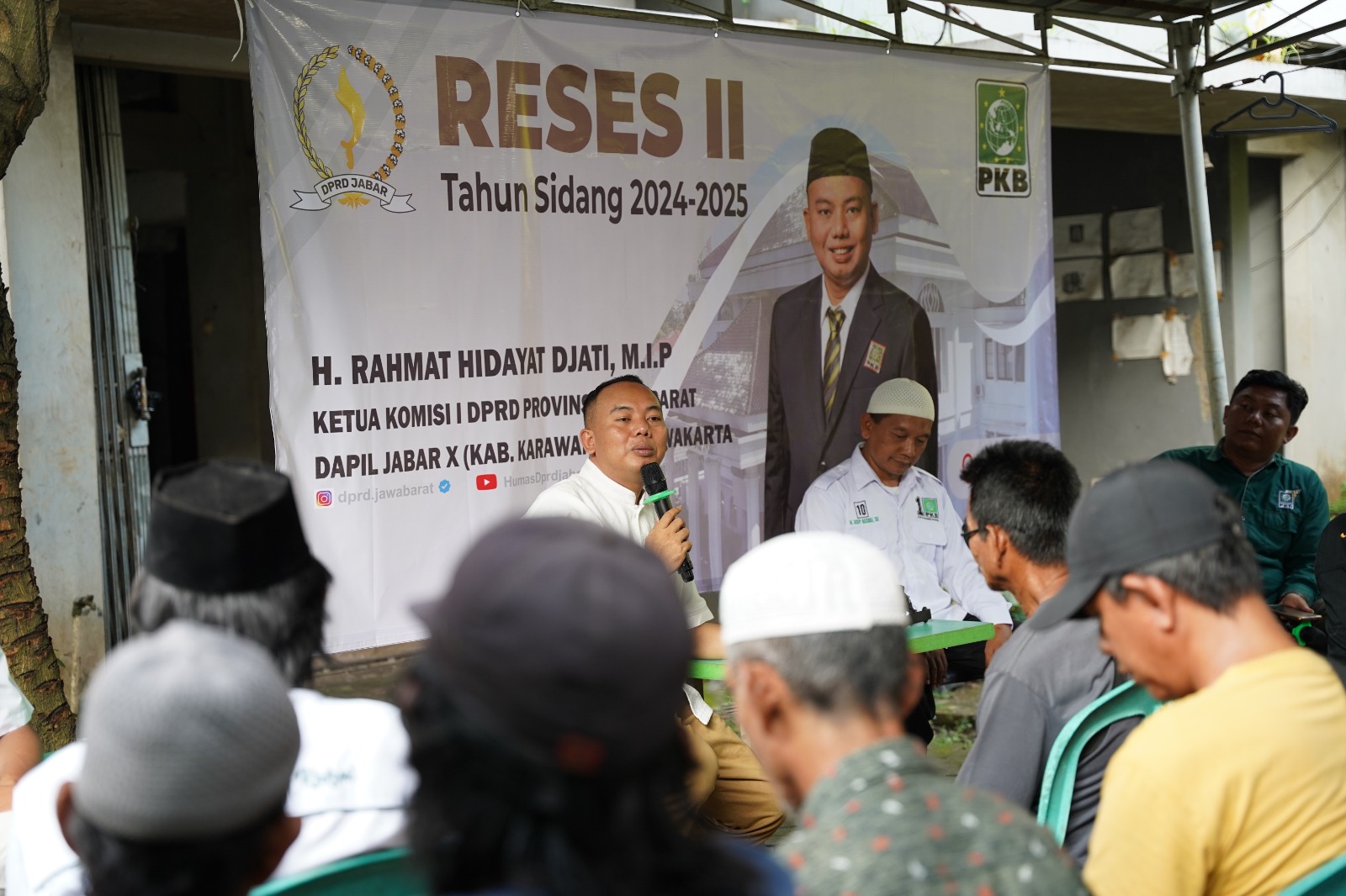 Reses Ketua Komisi I DPRD Jabar Rahmat Hidayat Djati, Dorong Pemprov Perbaiki Infrastruktur di Karawang