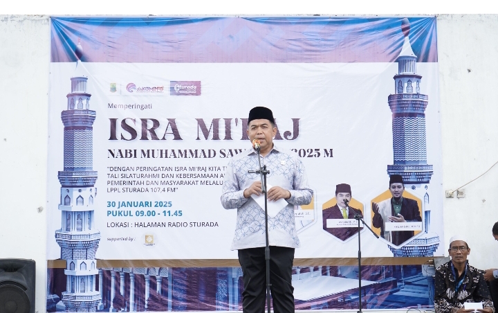 LPPL Sturada 107,4 FM Gelar Peringatan Isra Mi'raj 1446 H