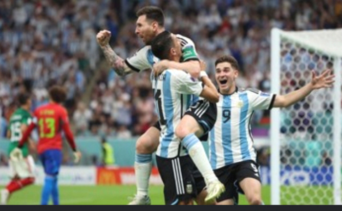 Argentina Mampu Bertahan di Piala Dunia 2022, Kalahkan Meksiko 2-0