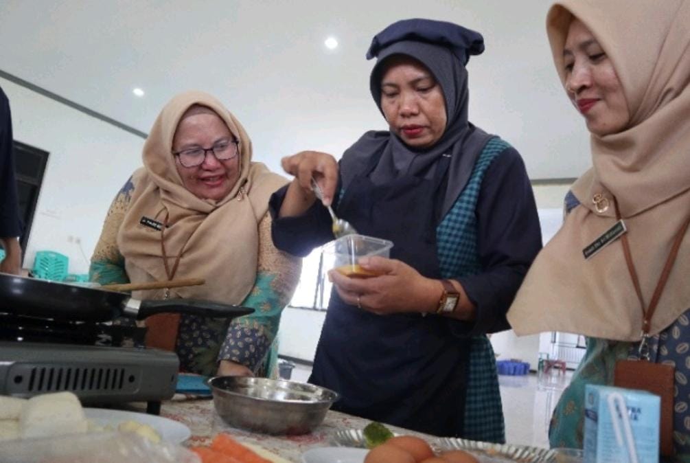 Cegah Stunting, Pertamina EP Tambun Field Latih Emak-emak Pembuatan PMT Lokal