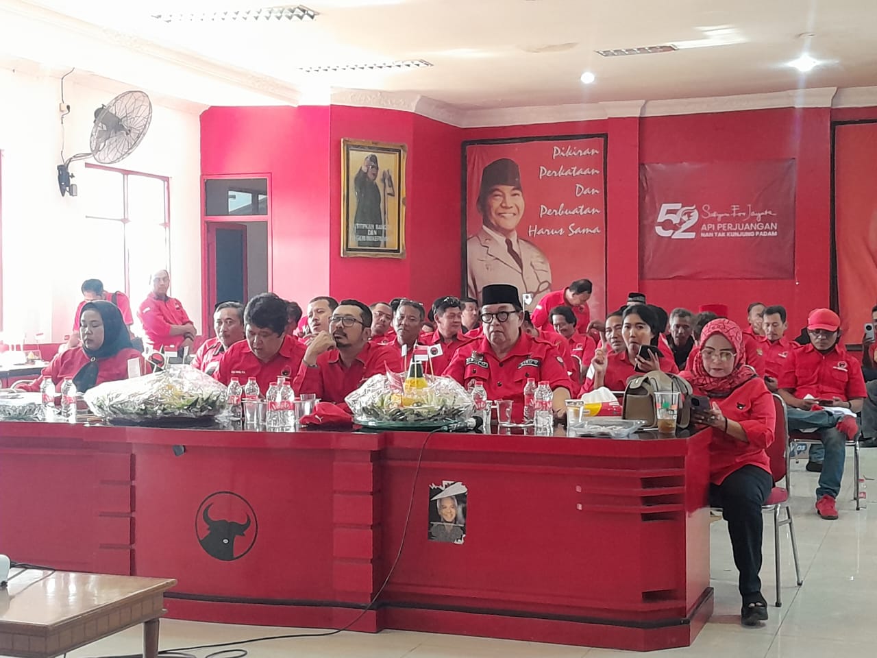 HUT ke-52, PDIP Karawang Tegaskan Dukungan Penuh untuk Megawati di Kongres VI