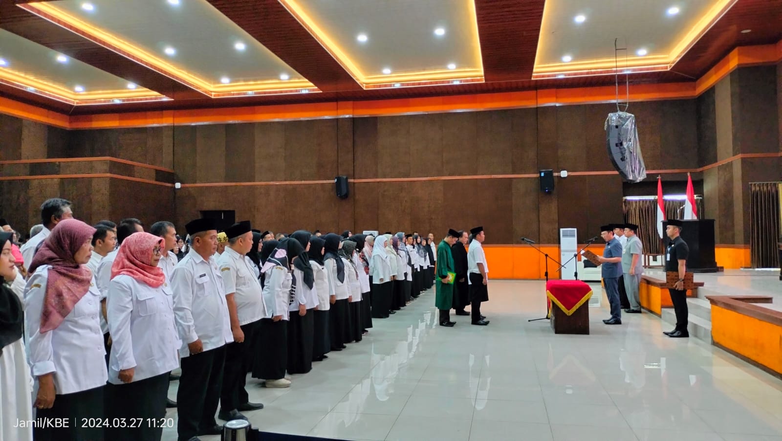349 Guru di Kabupaten Bekasi Terkena Rotasi Mutasi dan Promosi Kepala Sekolah 